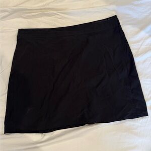 Black Rip Skirt